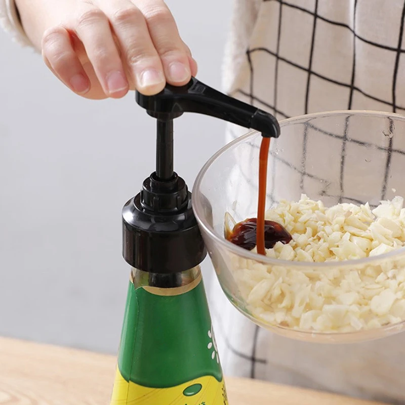 

1 PC Squeeze Oyster Sauce Bottle Nozzle For Home Use Kitchen Bottle Press Spout Oyster Sauce Bottle Oil Bottle Pressed Pump Head