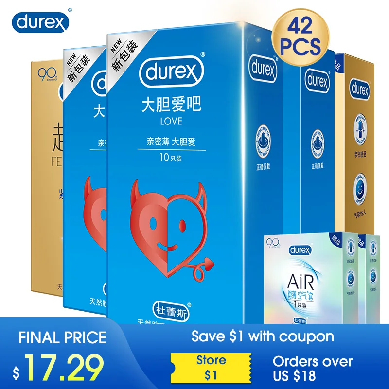 Презервативы Durex для мужчин ультратонкие презервативы из натурального латекса с