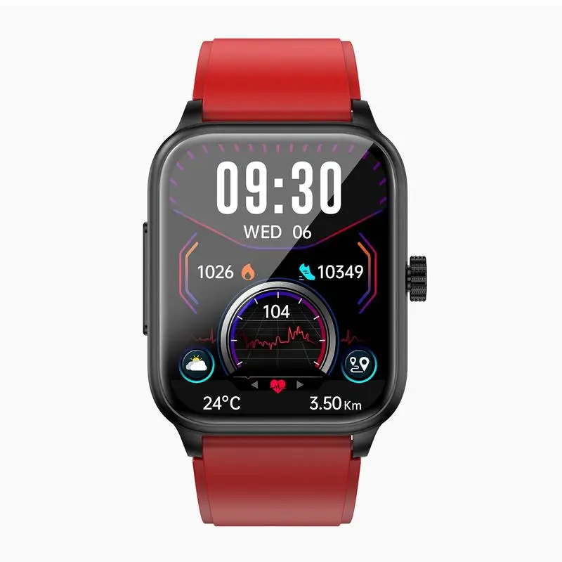 

Blood Sugar Smartwatch Blood Sugar Monitoring Watch Tracking Fitness Watch With 1.85 Inches HD Display For Running Yoga Walking
