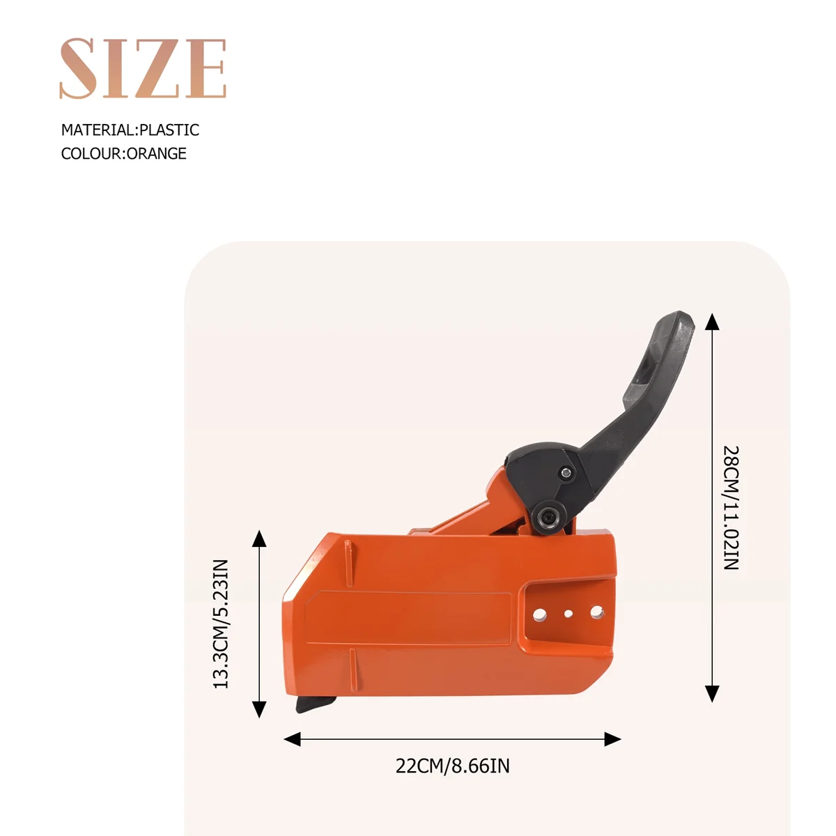 Боковая крышка сцепления цепи тормоз в сборе для бензопилы 4 HUSQVARNAs 61 66 266 268 272