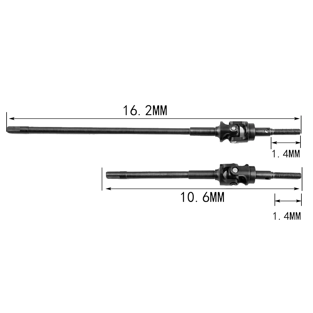 

Стальной приводной вал AR60 Axle CVD для Axial Wraith 90018 RR10 90048 1/10, Радиоуправляемый автомобиль на гусеничном ходу