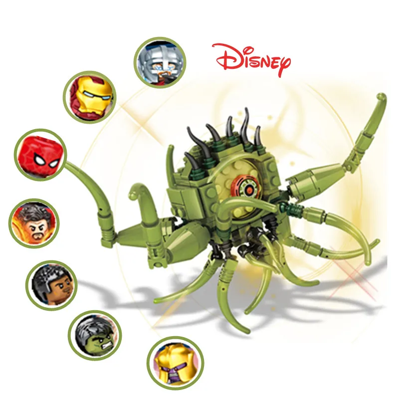 

Disney Gargantos Doctor Strange Spiderman Marvels Avengers Heroes Model Similar 76205 Building Blocks Bricks Kid Toy Gift