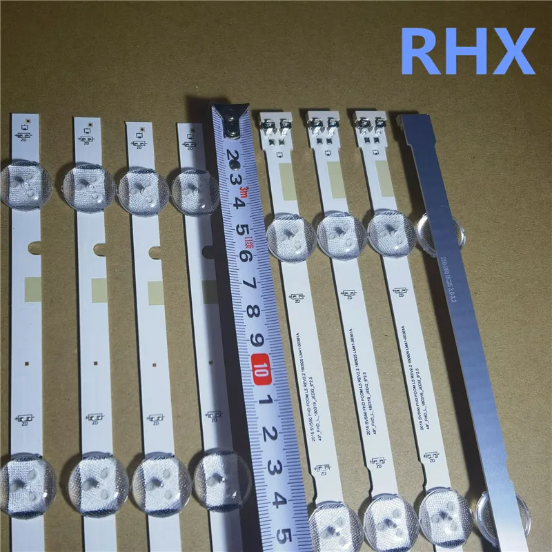 FOR Samsung UA49M5300AJ UNUE49J5000AF LM41-00470A LM41-00362A S-5J52-50-FCOM-5-RIGHT-REV1LM41-00121W 975MM 10LED 3V 100%NEW