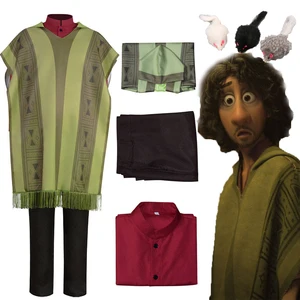 Disney Encanto Bruno Costume Halloween Children Adult Cosplay Clothing Camilo Charm Clothes Set and  in India
