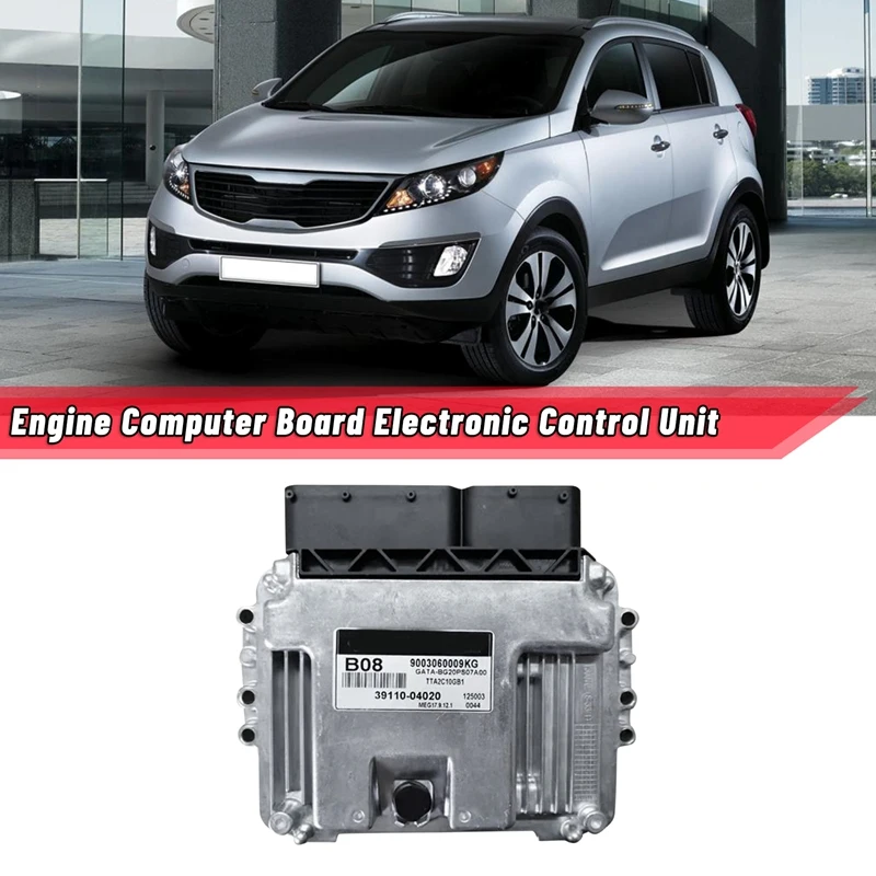 

39110-04020 ECU Car Engine Computer Board Electronic Control Unit For Kia