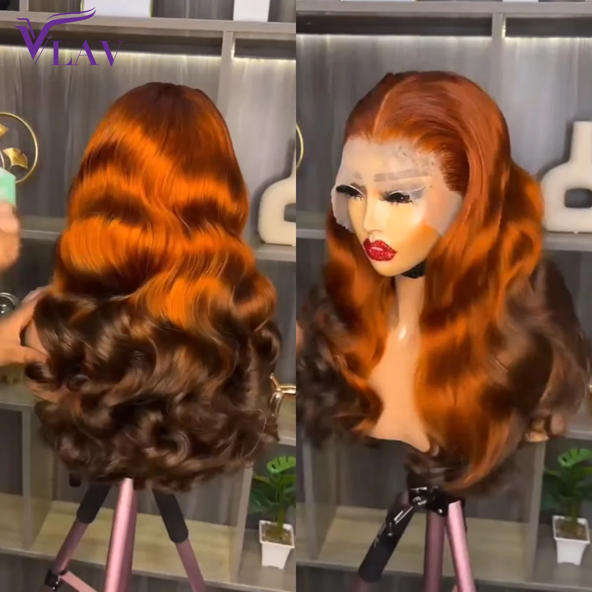 Бесклеевые парики человеческие волосы упругие вьющиеся 13 × 6 HD кружевные