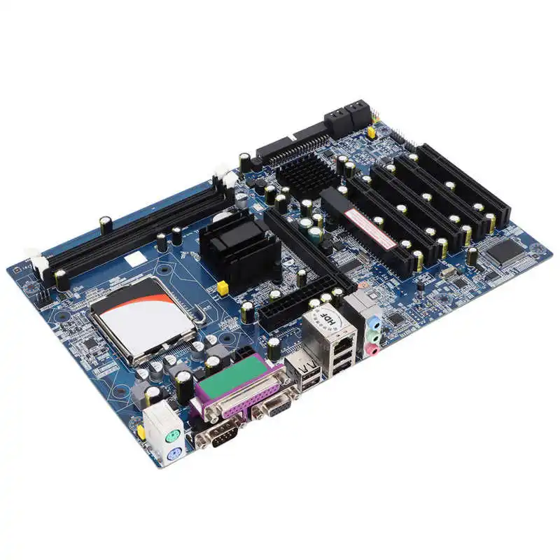 Промышленная материнская плата 5 портов PCI стабильный конденсатор фильтрация VGA