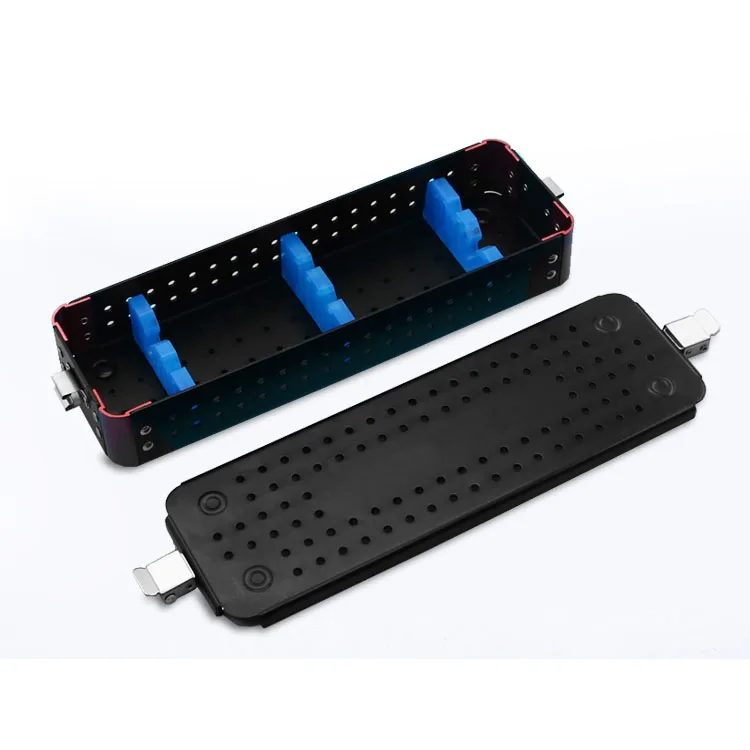 

270 x 84 x 42 mm alufer box, Sterilization Container for Endoscope