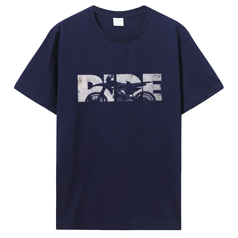 Футболка хлопковая в стиле хип-хоп для мотокросса