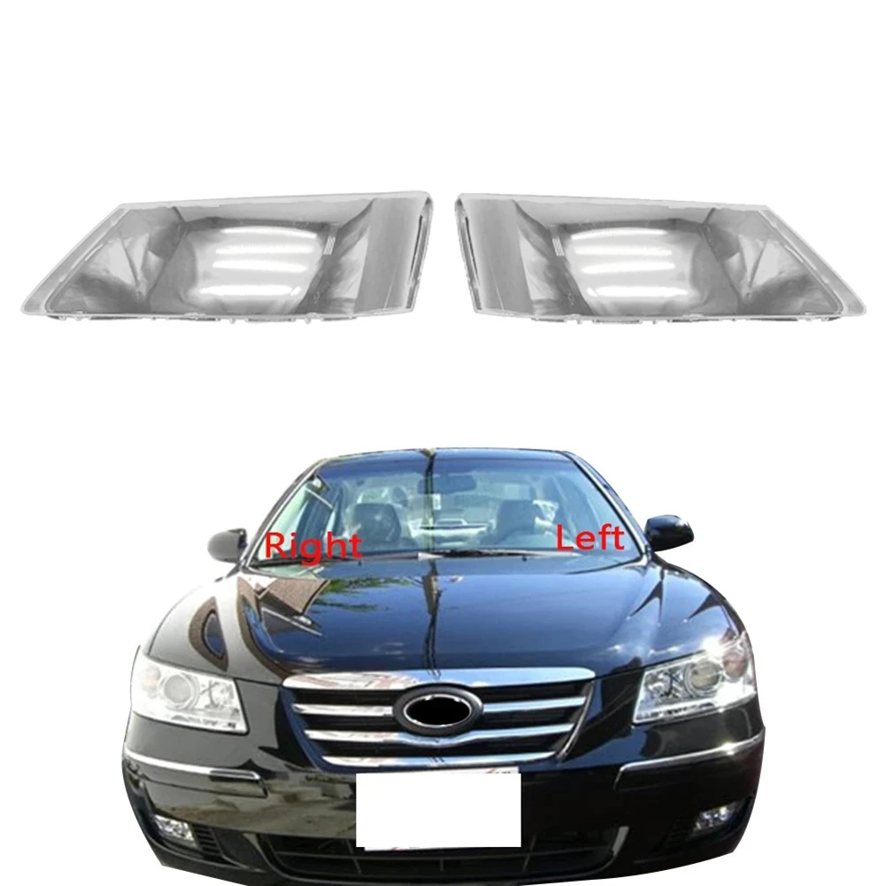 

Car Left Headlight Shell Lamp Shade Transparent Lens Cover Headlight Cover for Hyundai Sonata NF 2008 2009