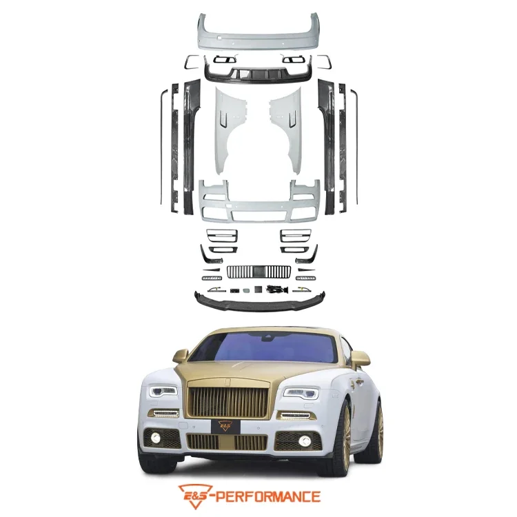 Обновление на M стиль сухое углеродное волокно Корпус Комплект для рулонов Royce