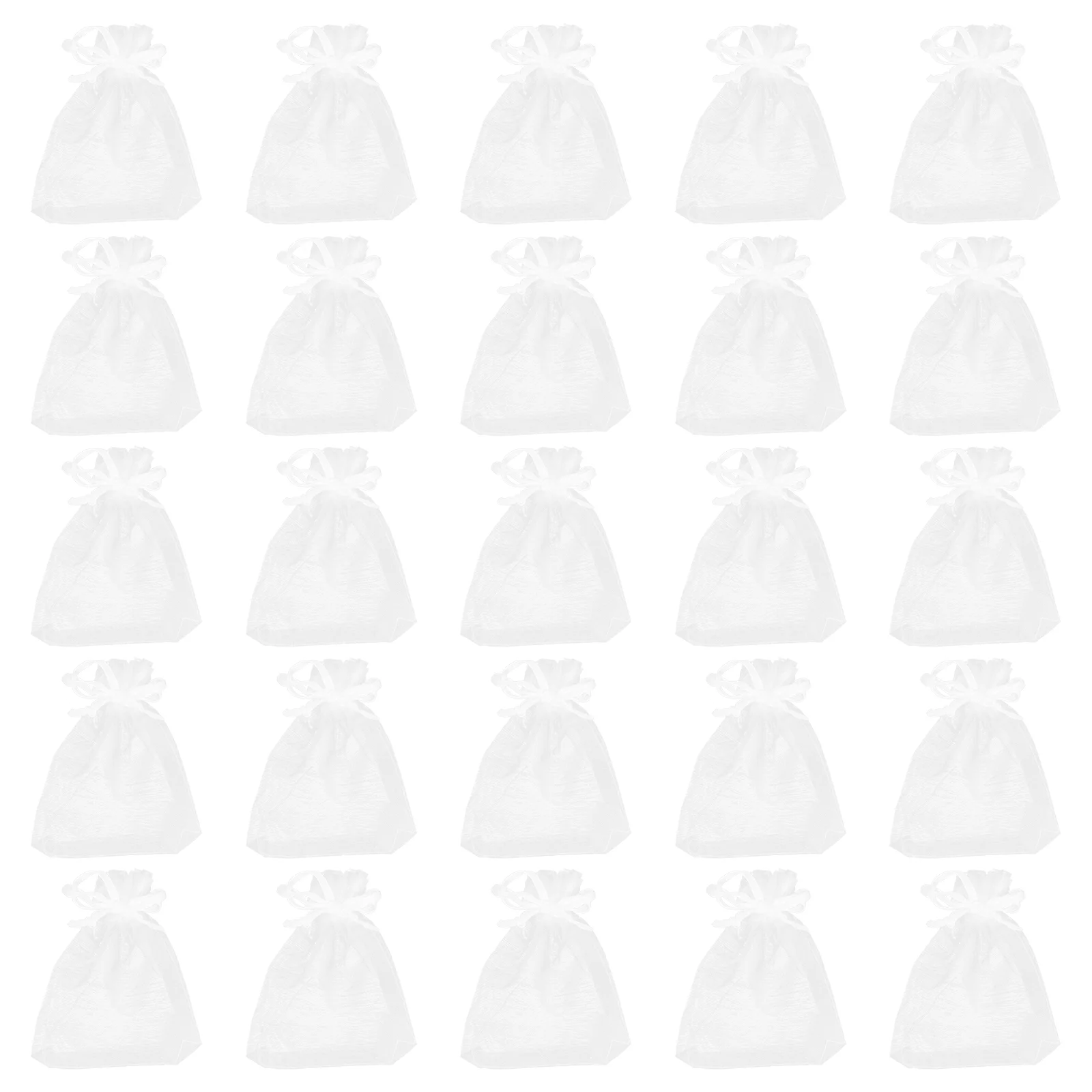 

100pcs Jewelry Drawstring Pouches Cosmetics Sample Bags Party Favor Bags