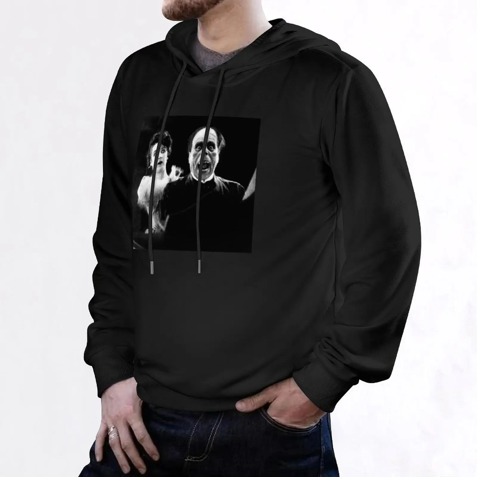 Пуловер с капюшоном Призрак оперы осенняя куртка мужская одежда в корейском