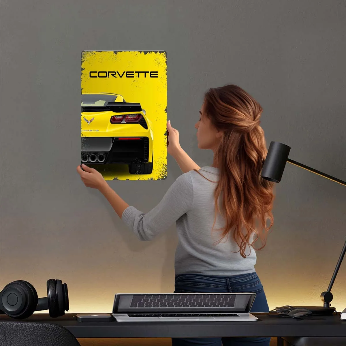 Супер металлический знак Chevrolet автомобильный постер украшение для гаража жесть