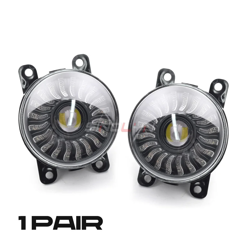 3,5-дюймовые светодиодные противотуманные фары для Ford FOCUS MK2 MK3/Fiesta/s max/Ranger/Fusion Поворотник дальнего света противотуманные фары автомобильные аксессуары, птф светодиодные,противотуманные фары led