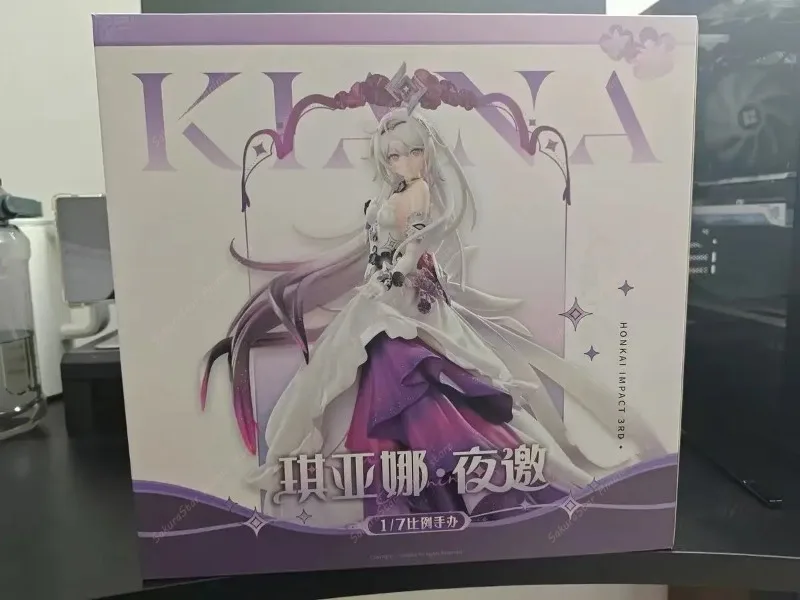 В наличии [APEXmiHoYo] Honkai Impact 3rd Kiana Night Invite Ver.17 Элегантное свадебное платье, фигурка из ПВХ, коллекционная игрушка, подарок для хобби. (art.: 3920dbc2fb14c) - 3920dbc2fb14c