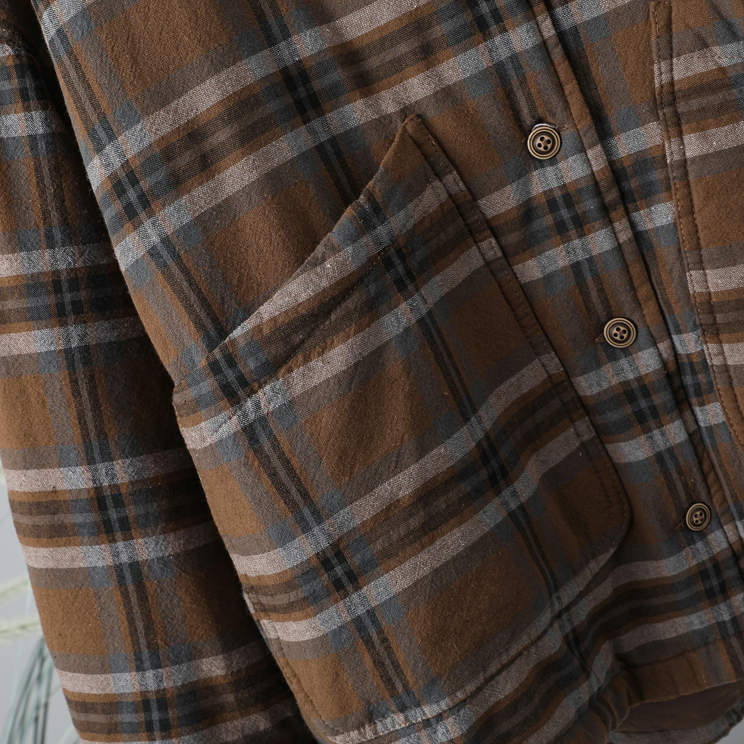 Утечка ~ женский зимний ретро-пуховик из промытого льняного полотна жареный цвет