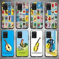 mexican bingo lottery cool huge phone case for samsung galaxy s21 plus ultra s20 fe m11 s8 s9 plus s10 5g lite 2020
