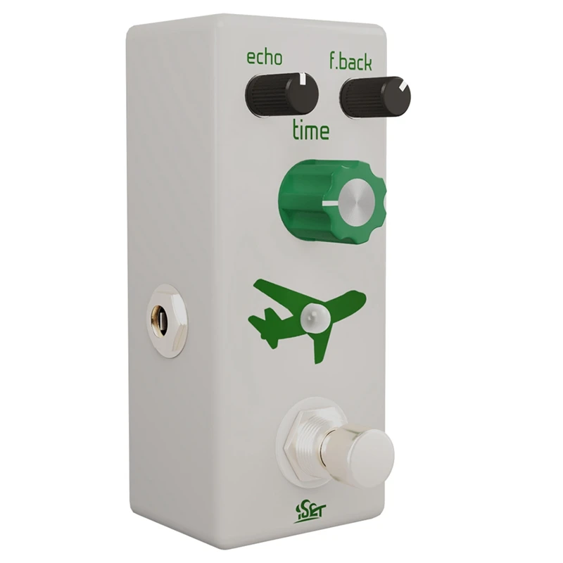 

Педаль ISET для задержки гитары, аналоговая чистая задержка полета для электрогитары, бас, истинное отключение