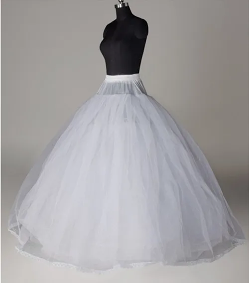 

New Arrival 8 Layers Tulle Ball gown Petticoats Bride Vestito da festa di nozze Wedding petticoat underskirt подъюбник