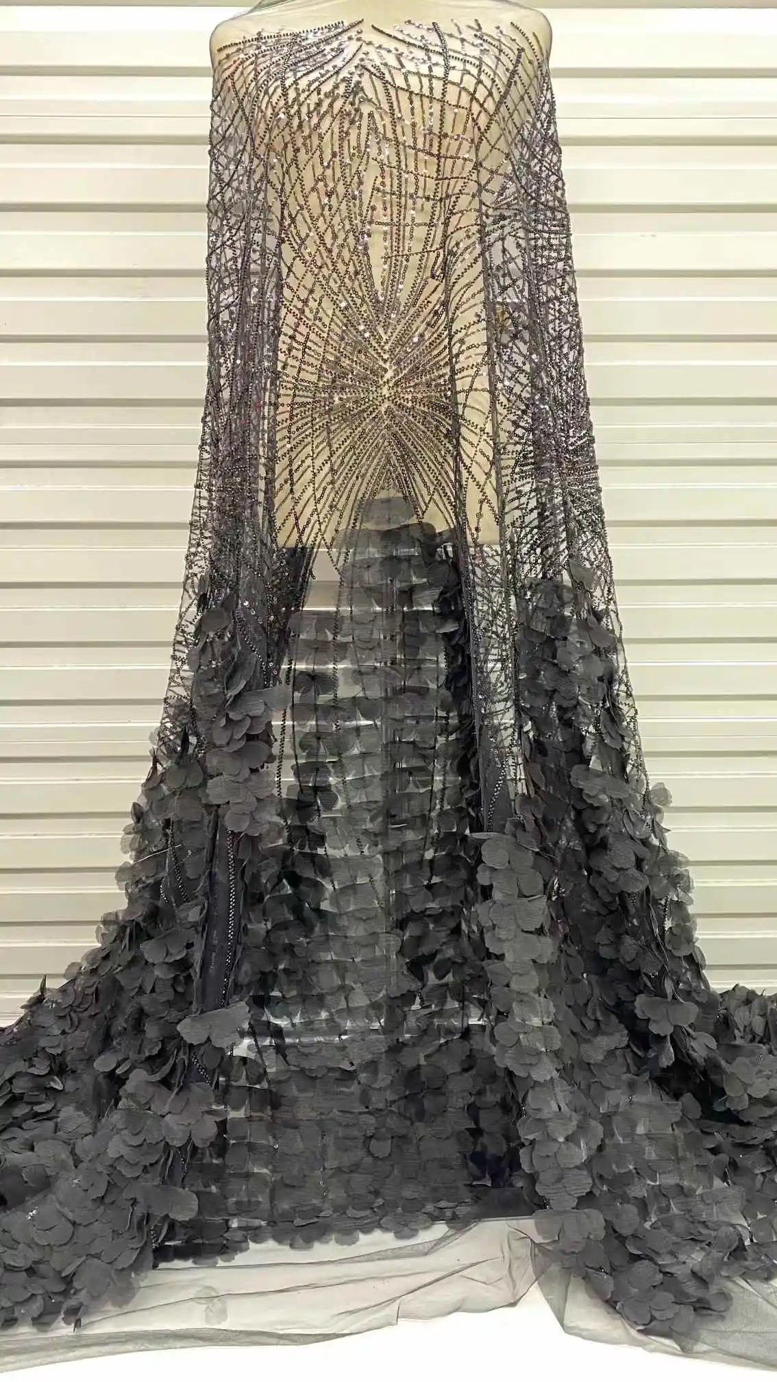 Африканские кружевные ткани с блестками для жениха высокое качество 2024