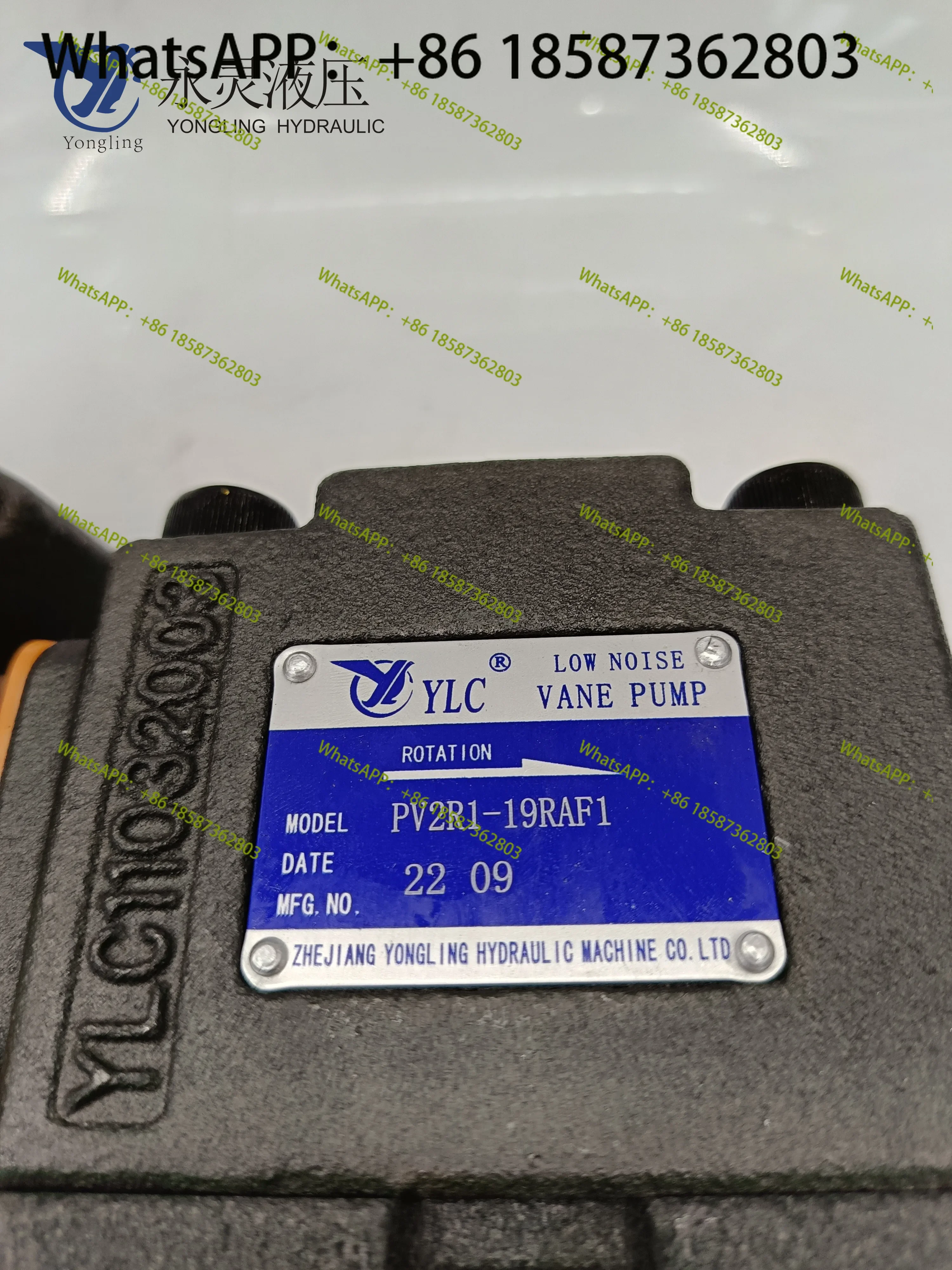 Фото Гидравлический лопастной масляный насос YLC Yongling PV2R1-25RAF1/PV2R2-41RAF1/PV2R1-10-FR №3