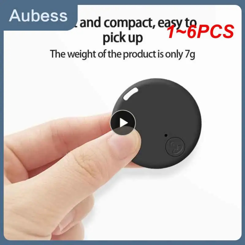 

1 ~ 6 шт. мини GPS-совместимый 5,0 трекер устройство против потери Круглый анти-потеря устройство отслеживание сумок для домашних животных смарт-Искатель