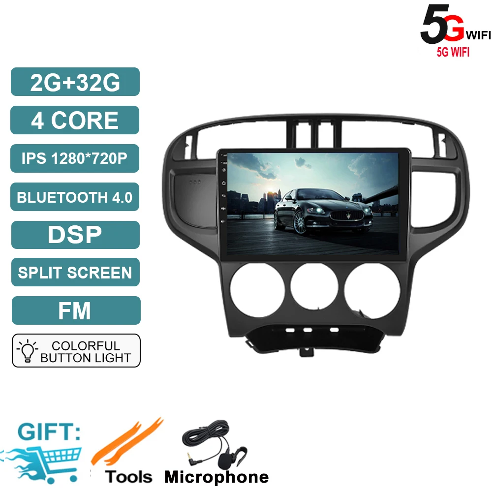 

Автомагнитола QLED с экраном для Hyundai Matrix 2001-2010, Android 13, стерео, мультимедиа, GPS, Carplay, Авторадио, головное устройство