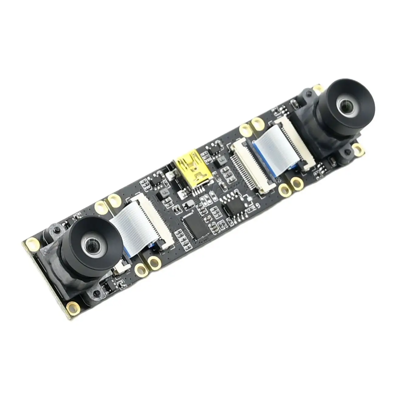 Фото GXIVISION 3D стерео VR USB-модуль камеры 720P двойной объектив, 2560x720 30 кадров в секунду, синхронизированная одна оправа, регулируемая база, для Win/Linux №5