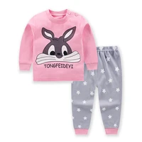 children girls pajamas baby clothing set kids unicorn cartoon sleepwear autumn cotton nightwear boys animal pyjamas pijamas set