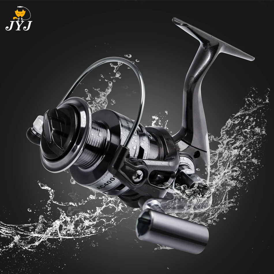 

All Metal Spool Spinning Reel SRT 13 Bearing Balls 4.5-7.5kg Max Drag Stainless Steel Handle Line Spool Saltwater Fishing Reel