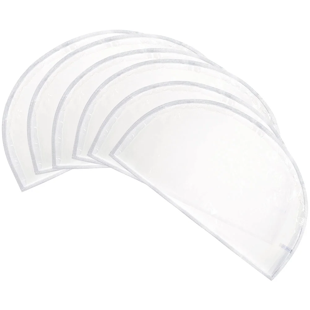 

Garment Protectors Clothing Transparent Shoulder Cover Plastic Hanger Hanging Clothes