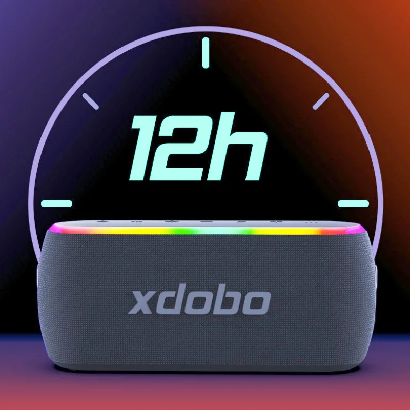 XDOBO X8 III Bluetooth-динамик беспроводной сабвуфер 6600 мАч 60 Вт мощный аккумулятор с