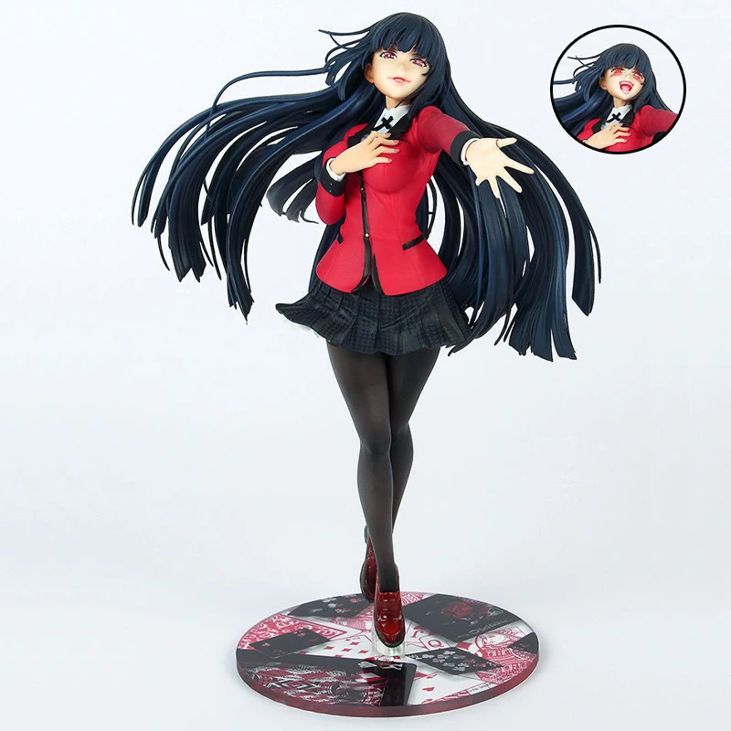 Фото ARTFX J Kakegurui аниме фигурка Yumeko Jabami фигурка Meari Saotome/Mary Saotome фигурка Коллекционная модель куклы игрушки подарки №2