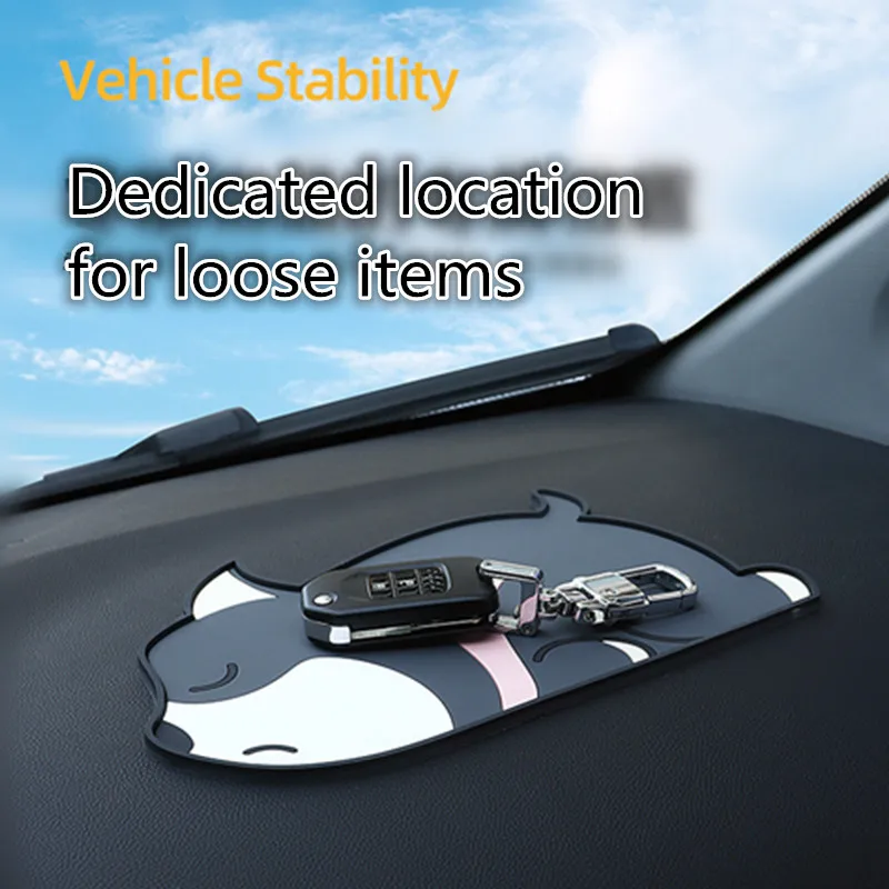 

Universal Car Dashboard 1Pcs Non-Slip Mat PVC Silicone Pad Phone Holder Mat Anti-skid Silicone Mat Car Interior Accessories
