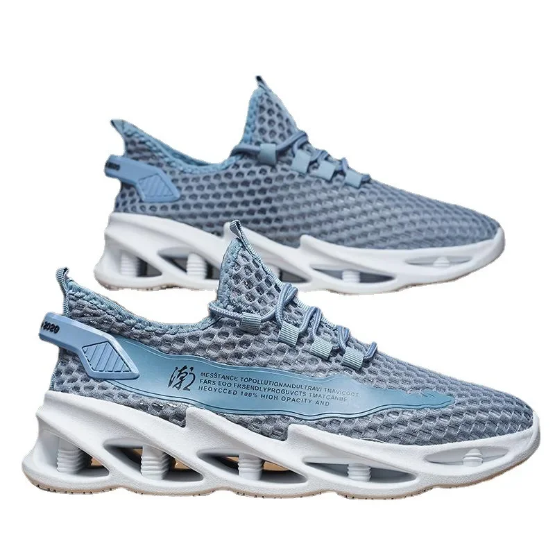 Новинка 2024 летняя дышащая сетчатая спортивная обувь для мужчин и женщин