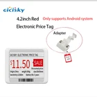 Дисплей Eink 4,2 дюйма, электронный ценник, Электронная бирка, ESL Bluetooth, простая Синхронизация