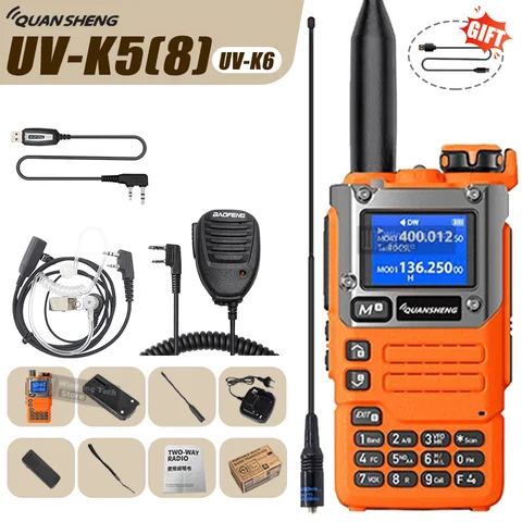 Quansheng UV-K5(8)/UV-K6 Портативная рация