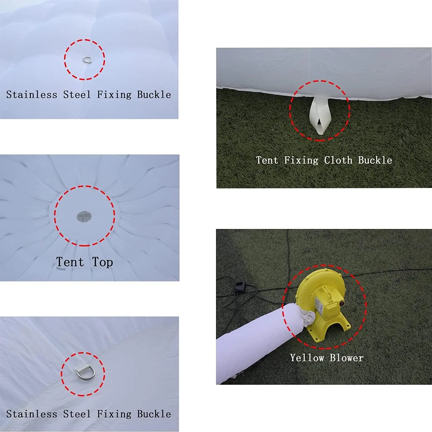 Надувная купольная палатка Igloo диаметром 16 5 футов с воздуходувкой уличная