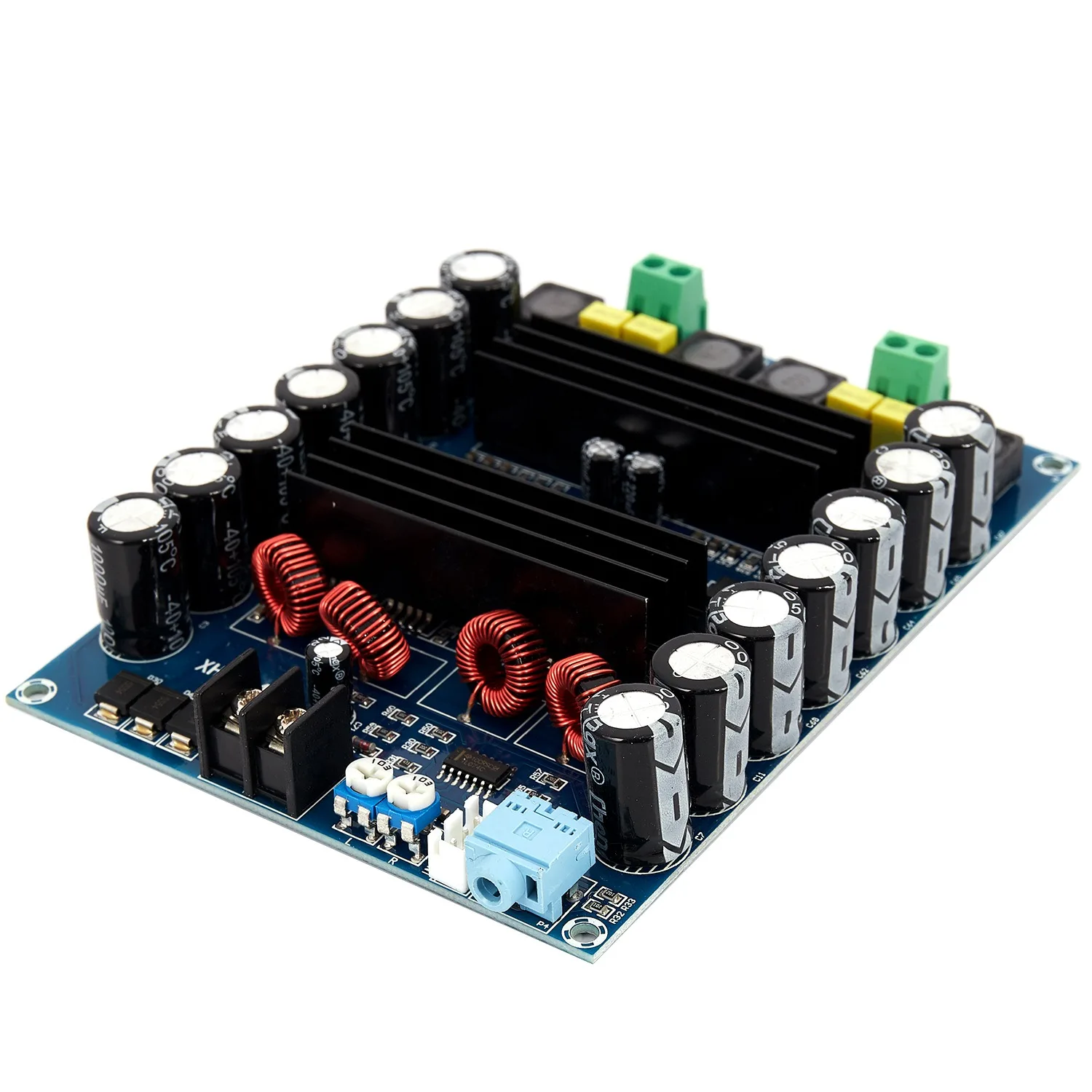 XH-M641 TPA3116D2 DC12V 24V 150W X 2 аудио цифровой высокой мощности 2-канальный автомобильный