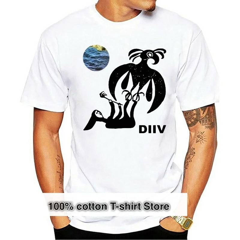 

2018 New Pure Cotton Short Sleeves Hip Hop Fashion Mens T-shirt Futhure Diiv Cotton Diy T Shirt