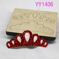 crown knife mold wood moldyy 14046is compatible with most manual die cut