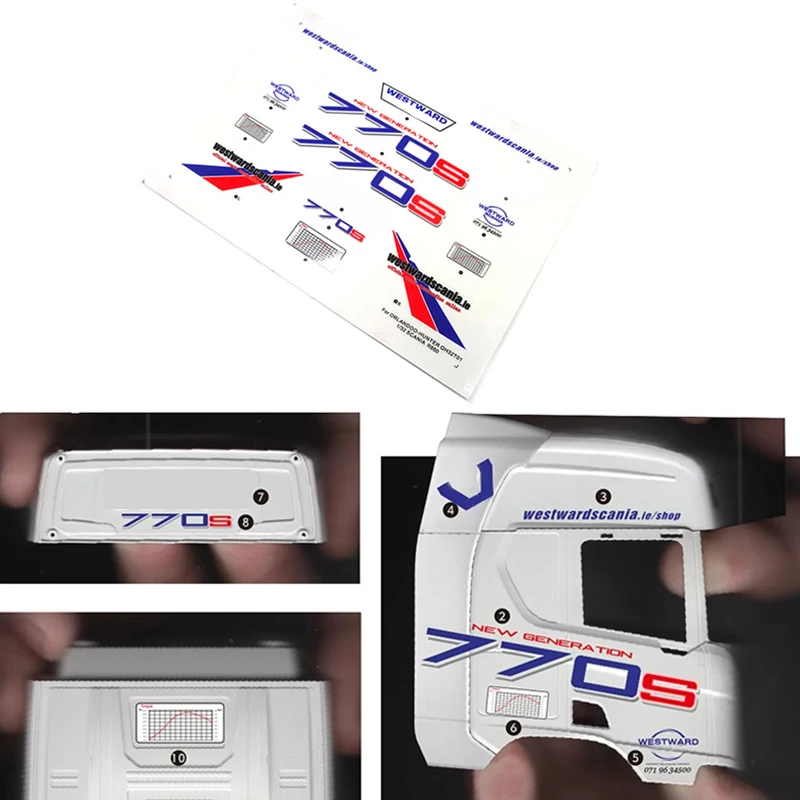 Самоклеящаяся наклейка для SCANIA R650 OH32T01