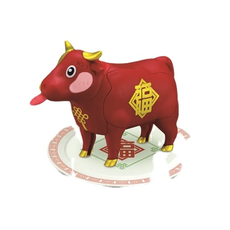 

MegaHouse MH 3D three-dimensional puzzle Fu Niu limited color fun model [spot] Action Figure Toys model kid Gifts