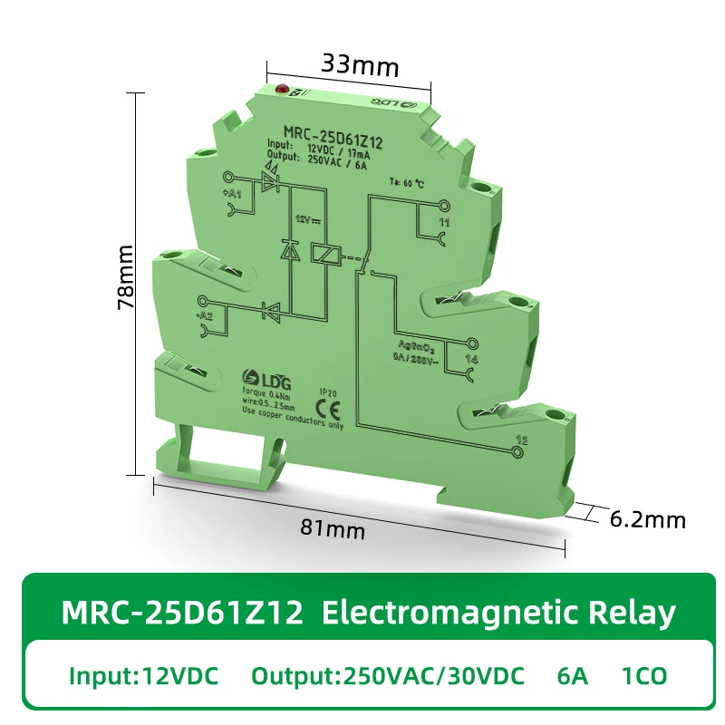 

Релейный модуль linkfreely MRC-25D61Z12