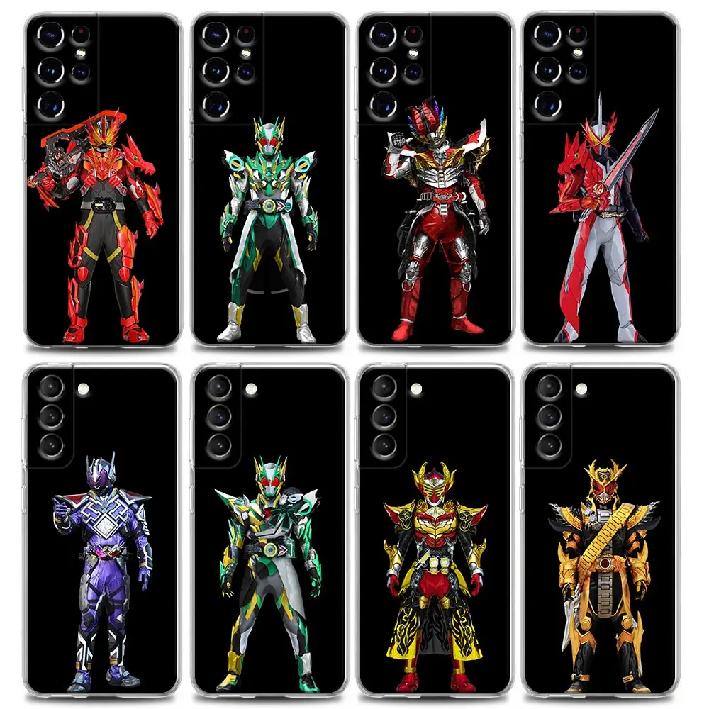 

Phone for Samsung S9 S10 S10e S20 S21 S22 Plus Lite Ultra FE 4G 5G Silicone Case Cover Fundas Coque Shell Capa Anime Kamen Rider