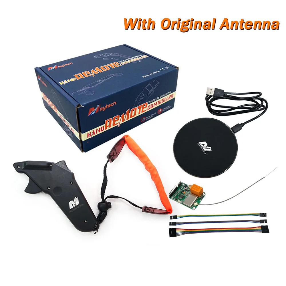 Maytech MTSKR2005WF IP66 водонепроницаемый брызгозащищенный пульт дистанционного управления с беспроводным зарядным устройством для электрических уличных скейтбордов автомобилей спортивных лодок