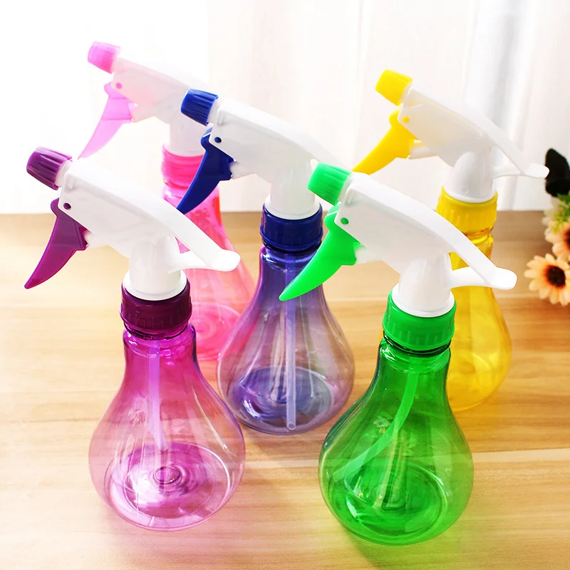 

200ml Hairdressing Oil Head Spray Bottle Plastic Flower Watering Can Salon Barber Container Hair Beauty Tools