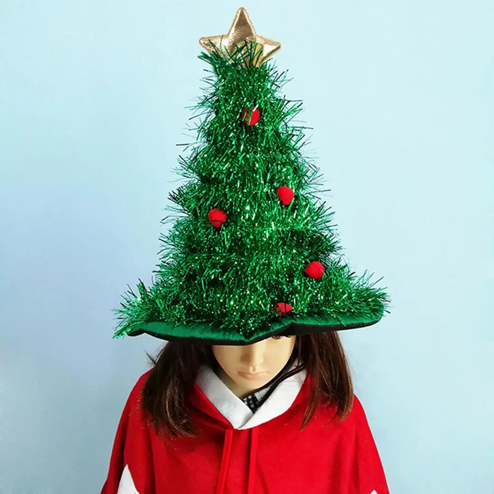 

Рождественская шапка, креативная, устойчивая к разрыву, универсальная шапка для рождественской елки для взрослых, Рождественская шапка для...