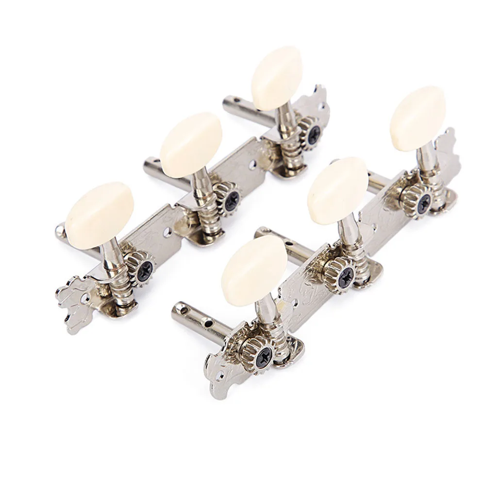 

6Pcs Acoustic/Folk Guitar Tuning Pegs Tuners Machine Heads Chrome Part 3R+3L Gold Plated Guitar Parts Accessories Hotselling